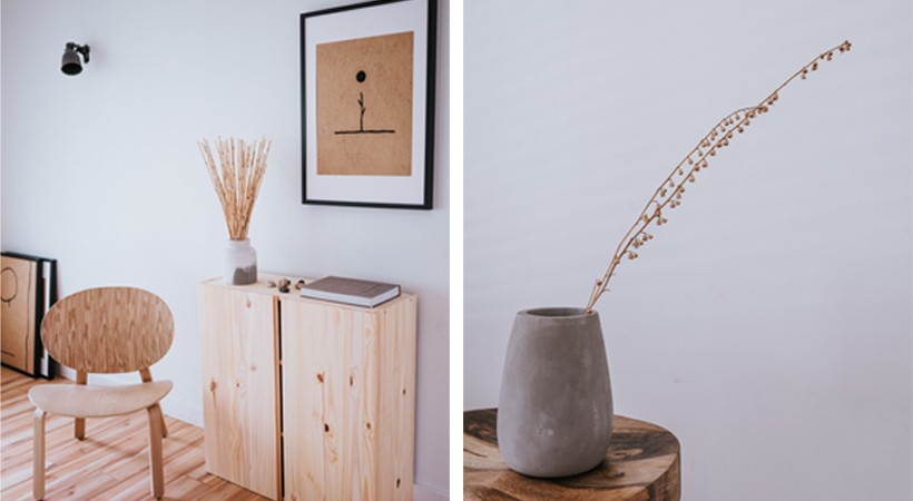 Obiecte decorative pentru un stil Japandi