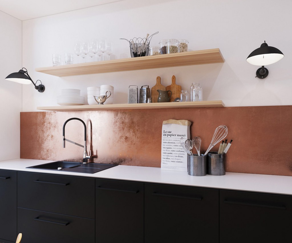 decorare aparament mic - studio