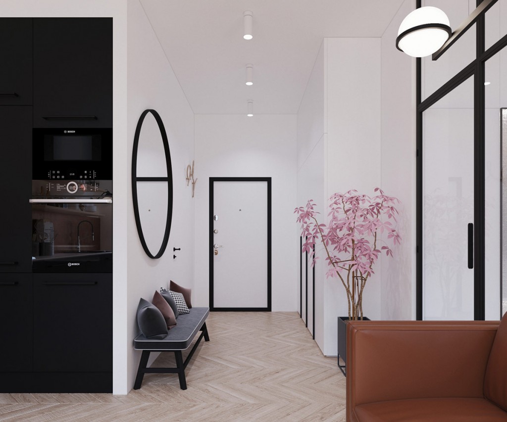 decorare aparament mic - studio