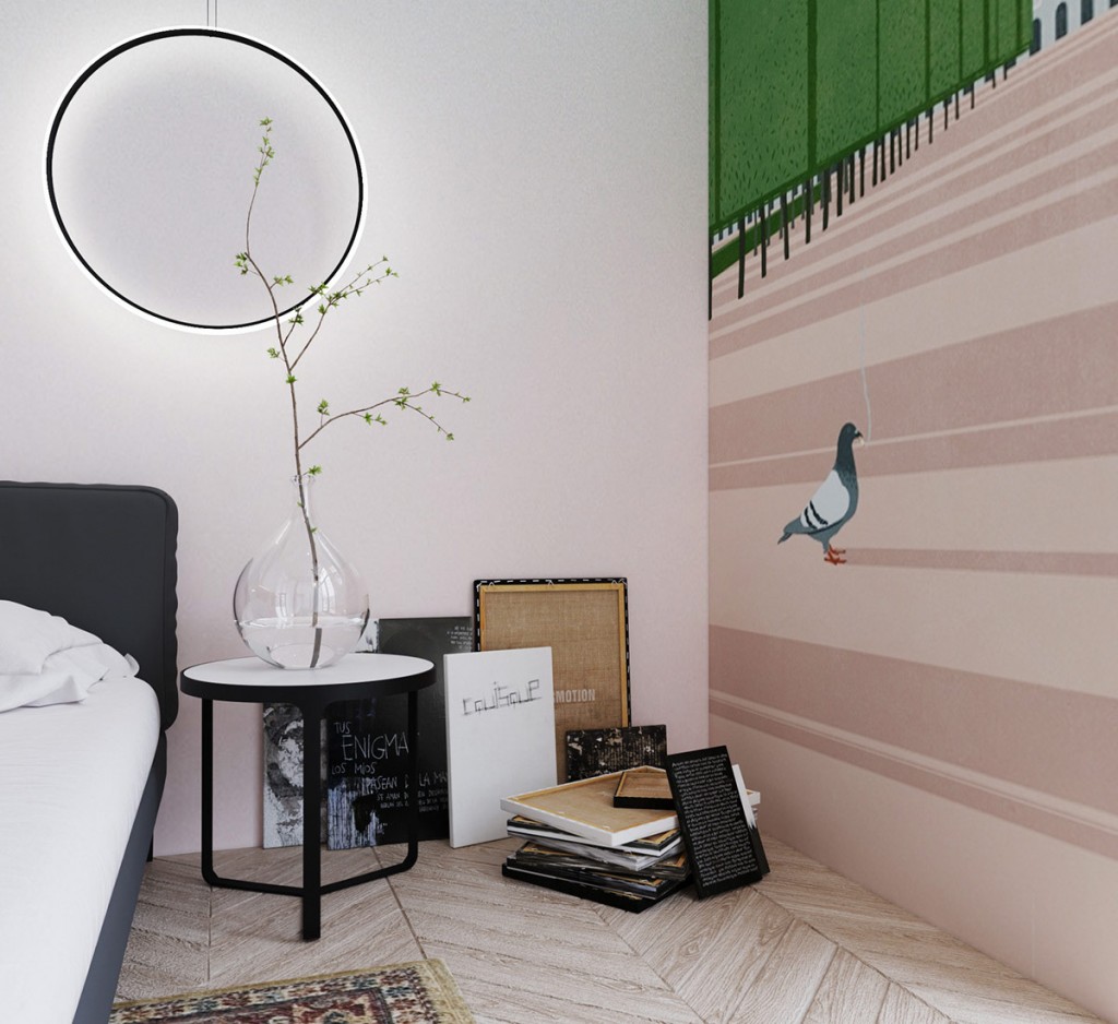 decorare aparament mic - studio