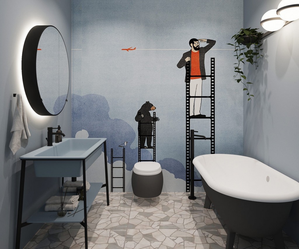 decorare aparament mic - studio