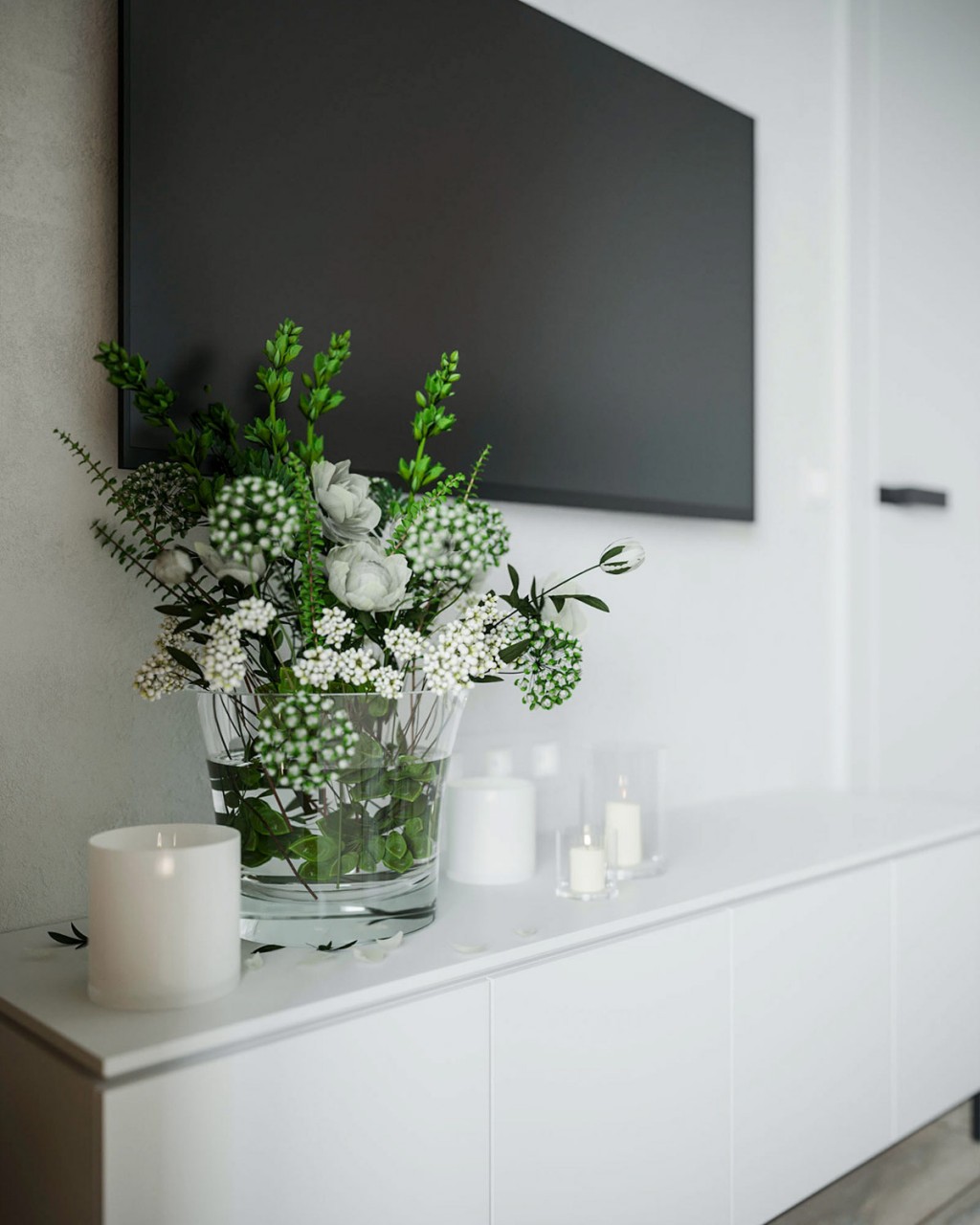 decorare aparament mic - studio