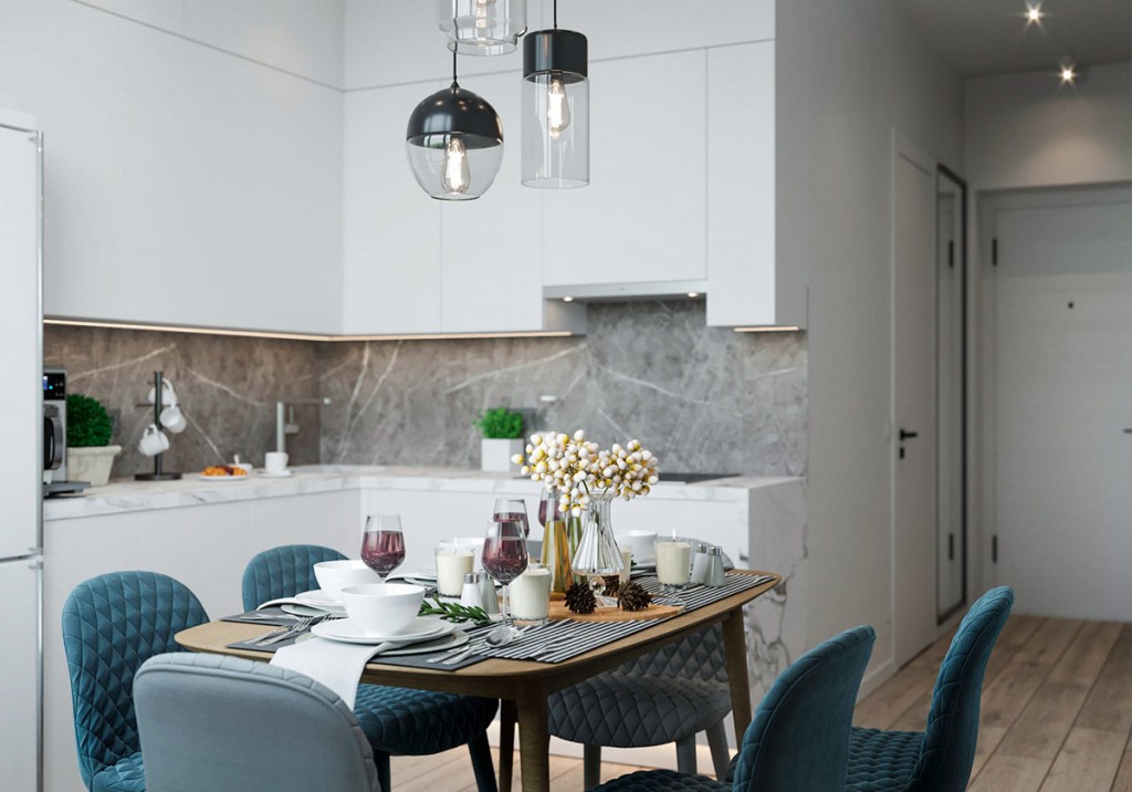 decorare aparament mic - studio