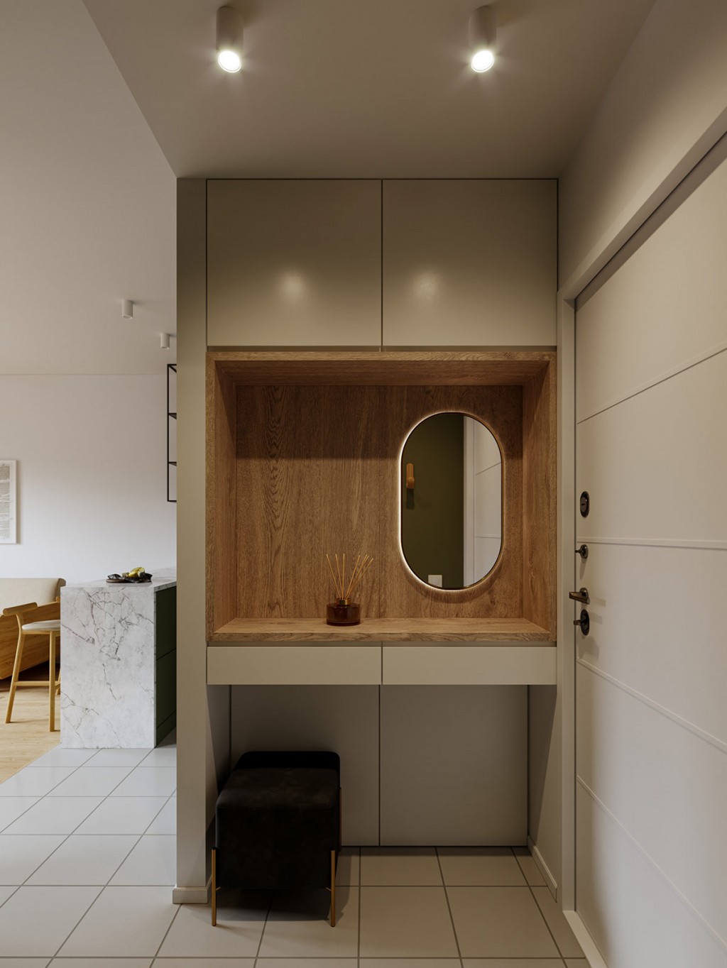 decorare aparament mic - studio