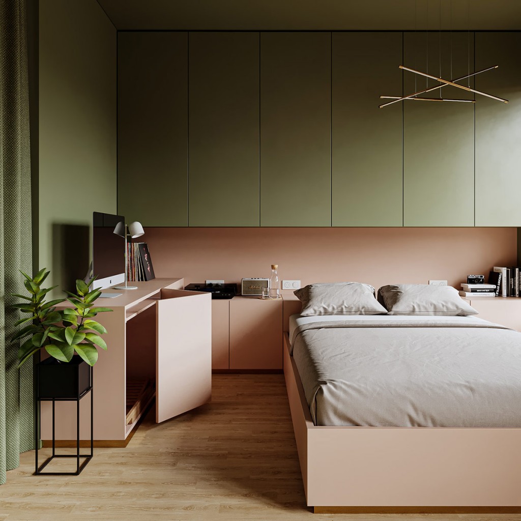 decorare aparament mic - studio