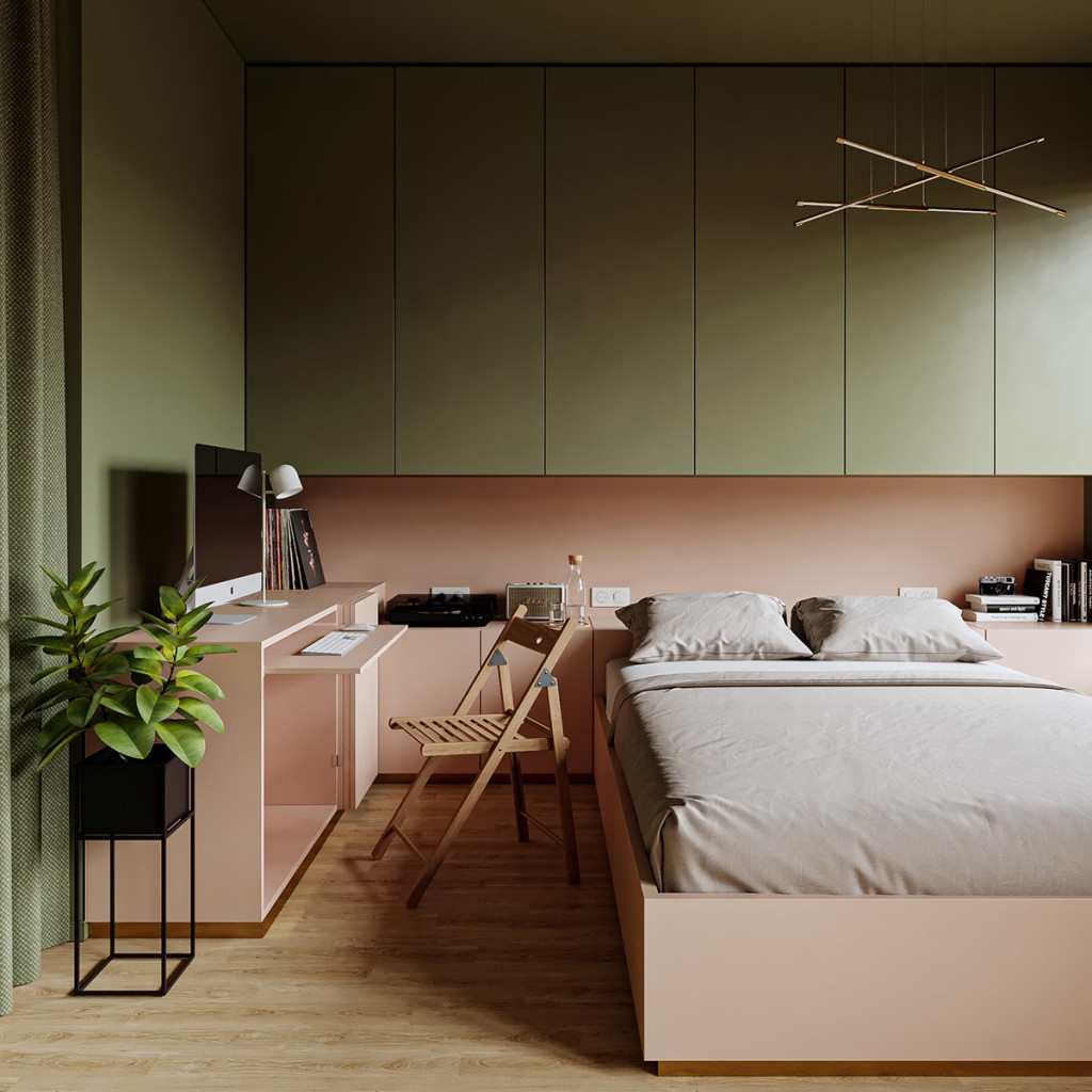 decorare aparament mic - studio