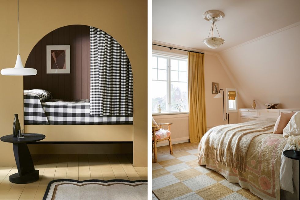 Idei culori dormitor galben