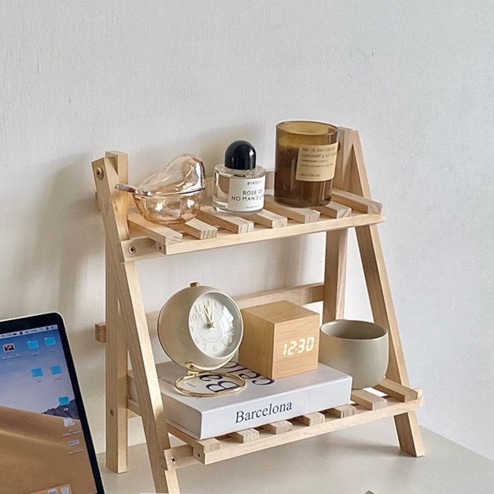 Suport de birou din lemn