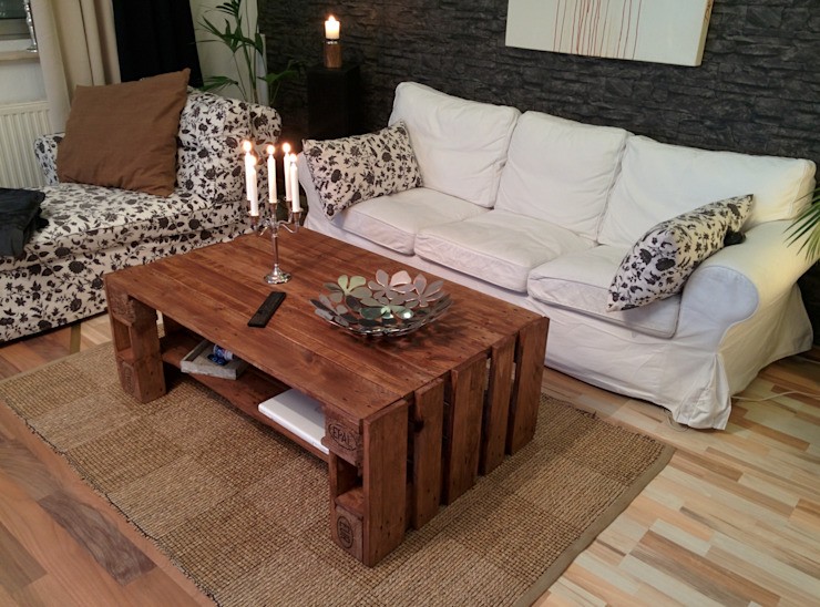 Palettenmobel - Tisch - Nr.-01