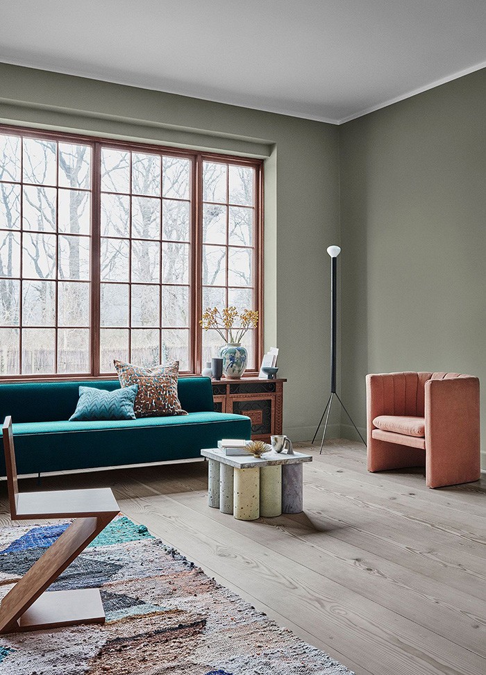 Culoare trend pentru a picta camera Jotun Treasure